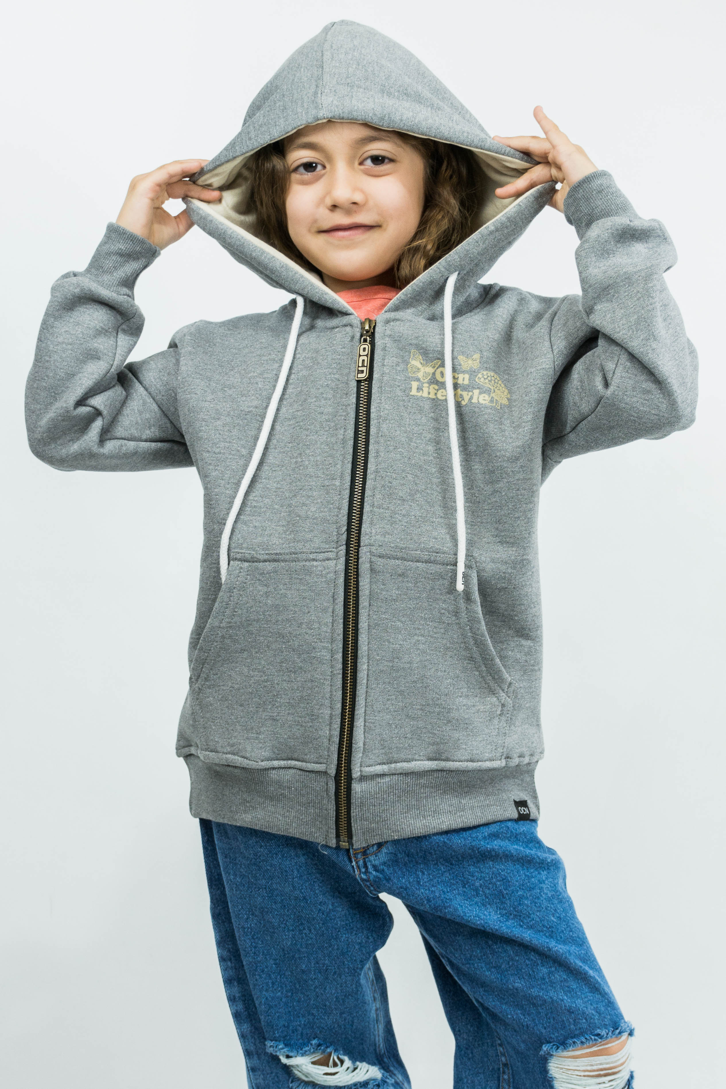 Ocn Kids Aspen Melange 155 Jacket - Waterproof Winter Coat for Boys & Girls - Perfect for Snow Play, School & Outdoor Adventures
