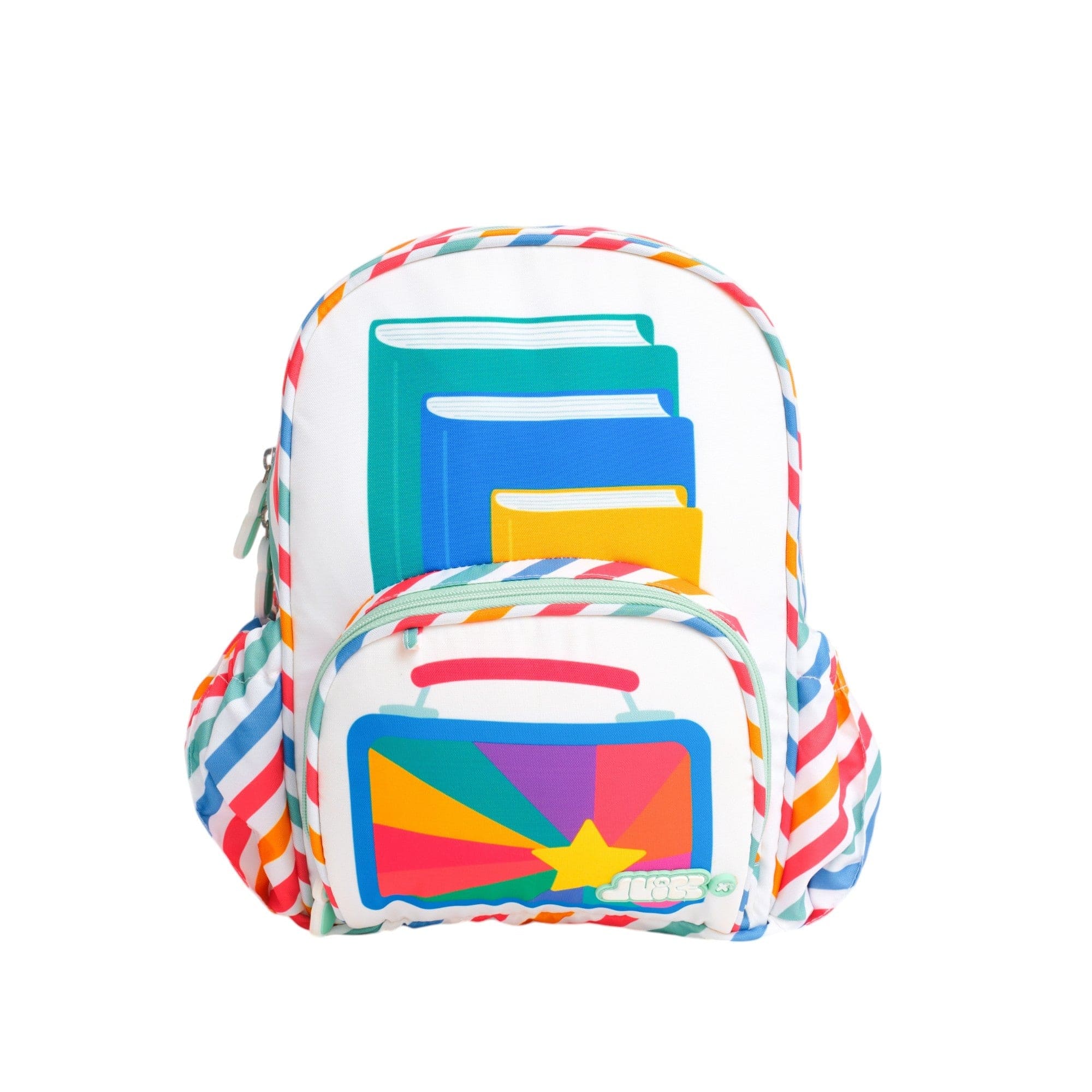 My First Day Small Backpack for Kids - Lightweight School Bookbag with Adjustable Straps - Perfect for Preschool, Kindergarten & Daycare Use