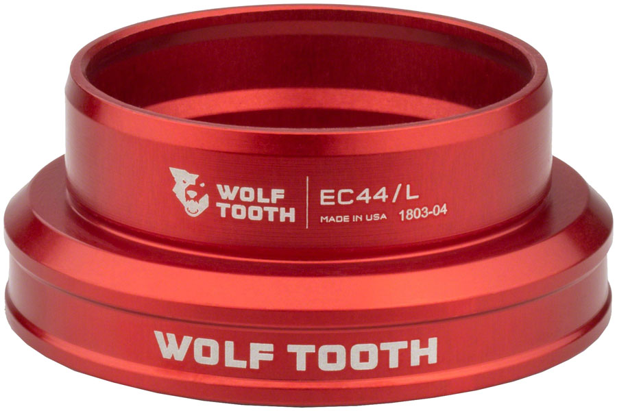 Premium Wolf Tooth EC44/40 Lower Headset - Lightweight & Durable Mountain Bike Headset for Smooth Steering (Multiple Color Options) - Perfect for MTB, Enduro & Trail Riding
