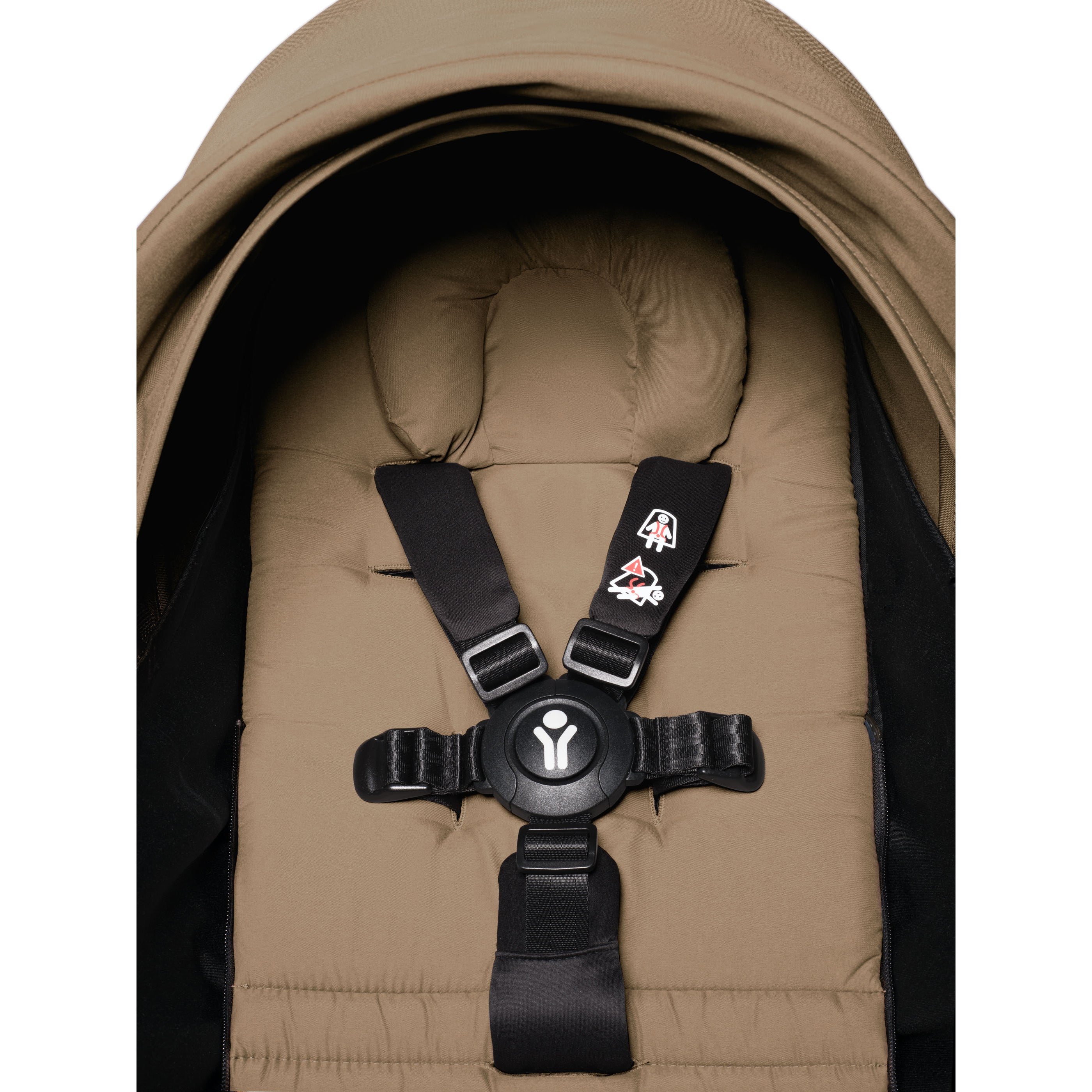 BabyZen YOYO 0+ Newborn Stroller Travel System in Toffee - Lightweight Compact Foldable Baby Carrier for Air Travel & City Walks