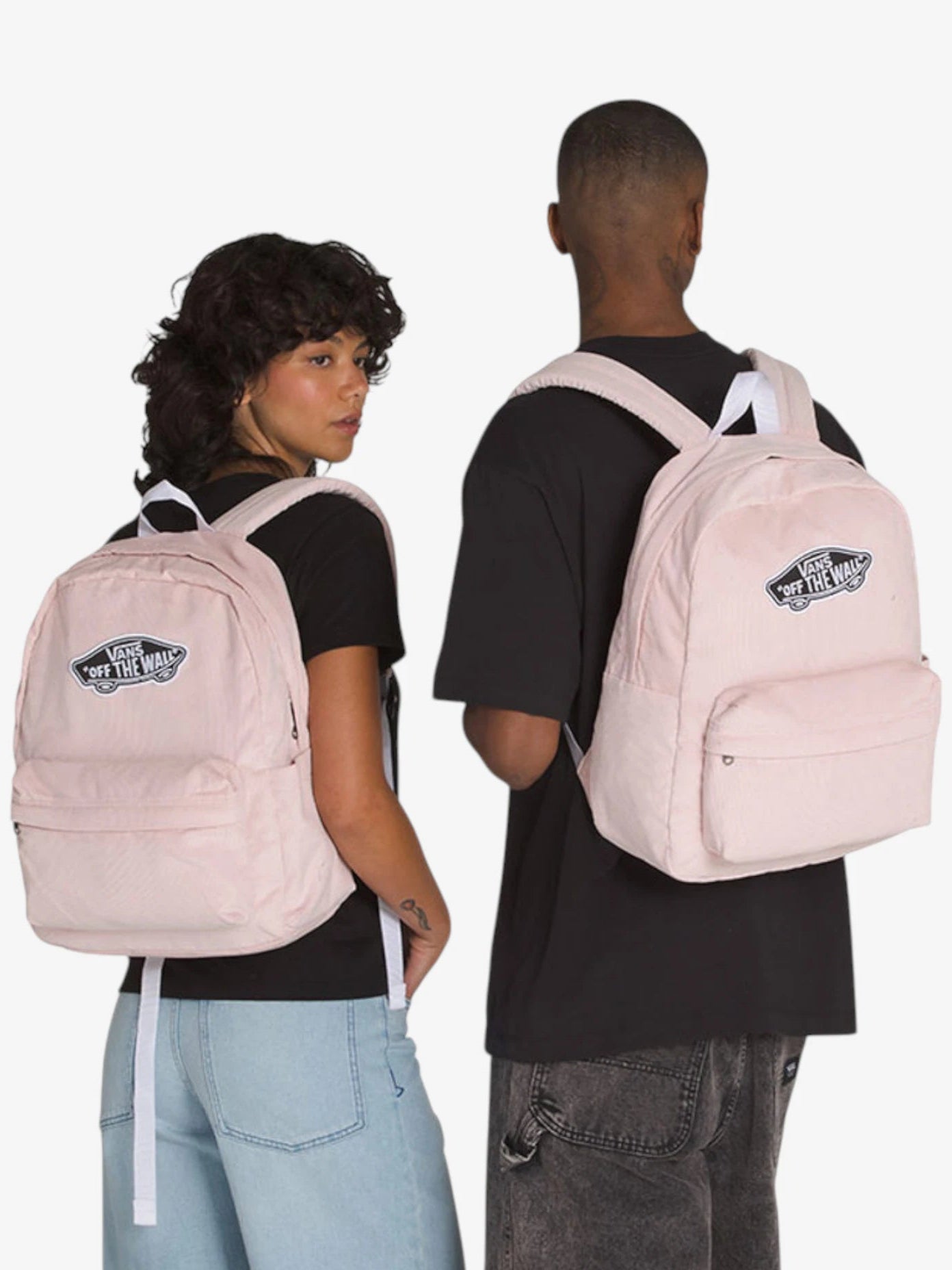 Vans Old Skool Classic Backpack - Pink School Backpack for Women & Men, Durable Laptop Bag for College, Travel & Everyday Use