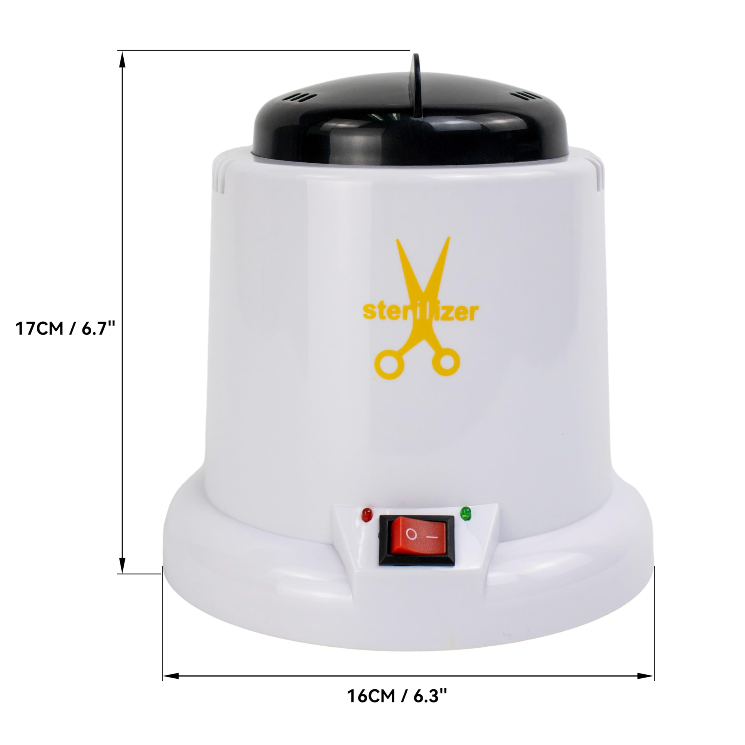 Professional HFS(R) Autoclave Sterilizer Machine for Salon, Barber, Dental & Tattoo - Medical Grade Equipment for Cleaning Scissors, Tools & Instruments - Perfect for Clinics, Spas & Tattoo Studios