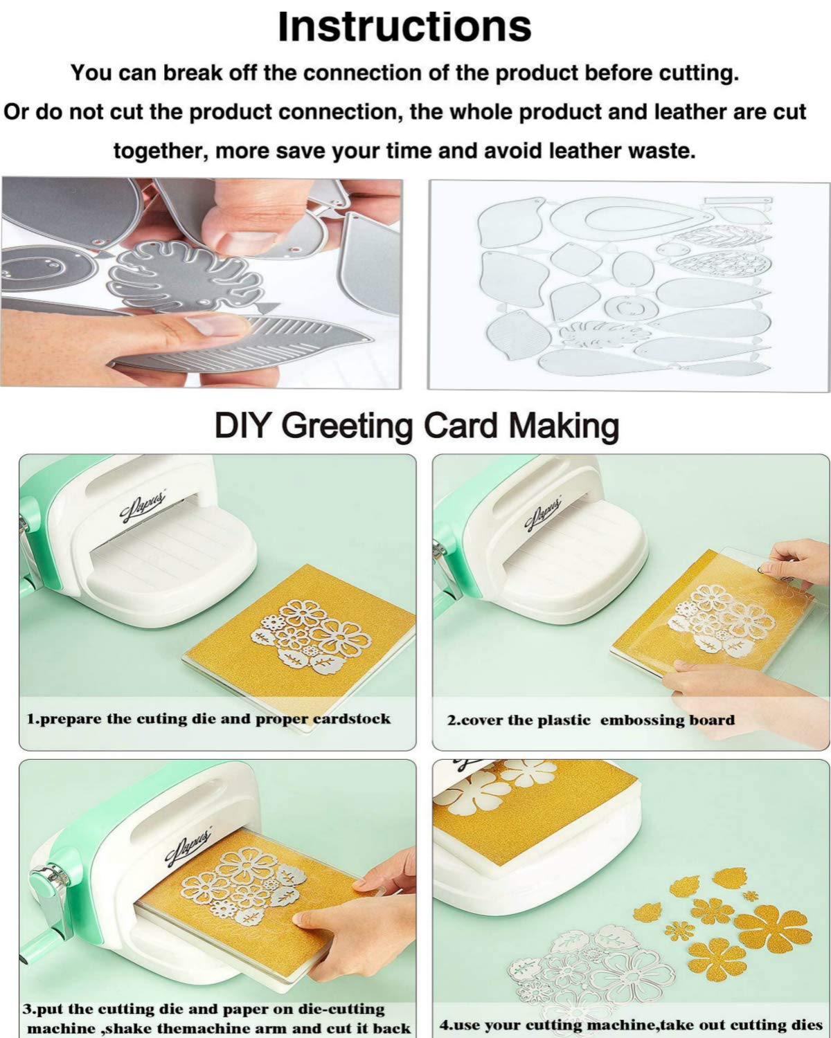 Wave Stripe Border Metal Cutting Dies for DIY Scrapbooking, Card Making & Photo Albums – Decorative Frame Stencils for Embossing, Crafts & Paper Projects – Perfect for Greeting Cards, Invitations & Home Decor
