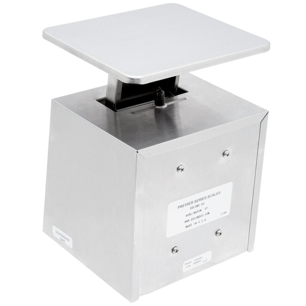 Edlund SR 25 Portion Control Scale - 25 lbs x 4 oz Capacity, Dial Type for Precise Weighing | Perfect for Commercial Kitchens, Bakeries & Food Service Businesses