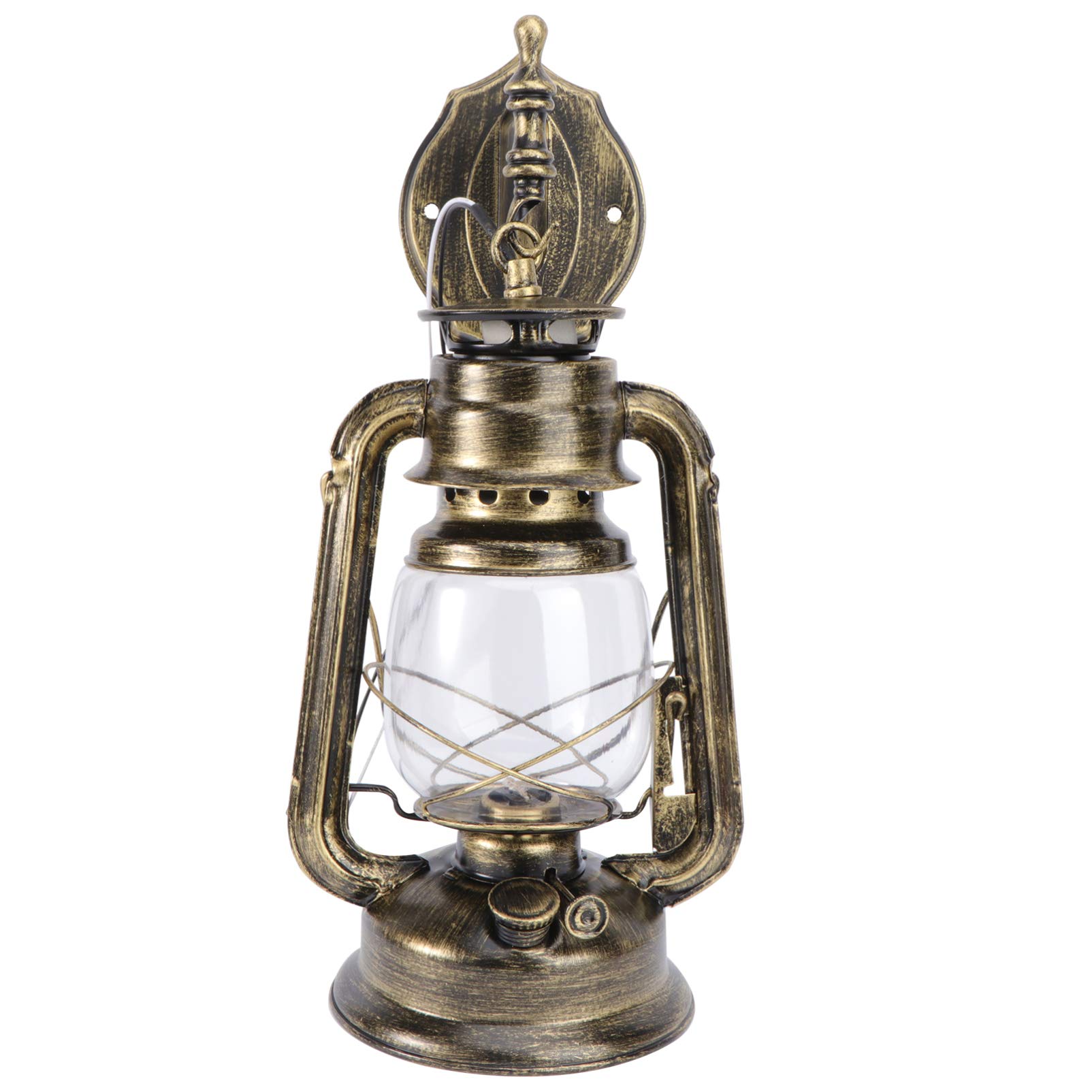 Vintage Wall Lamp - Decorative Retro Indoor Lantern with Kerosene Style, Romantic Cafe Lighting for Home, Restaurant & Bedroom Decor | Perfect for Cozy Ambiance, Wedding Decor & Themed Parties