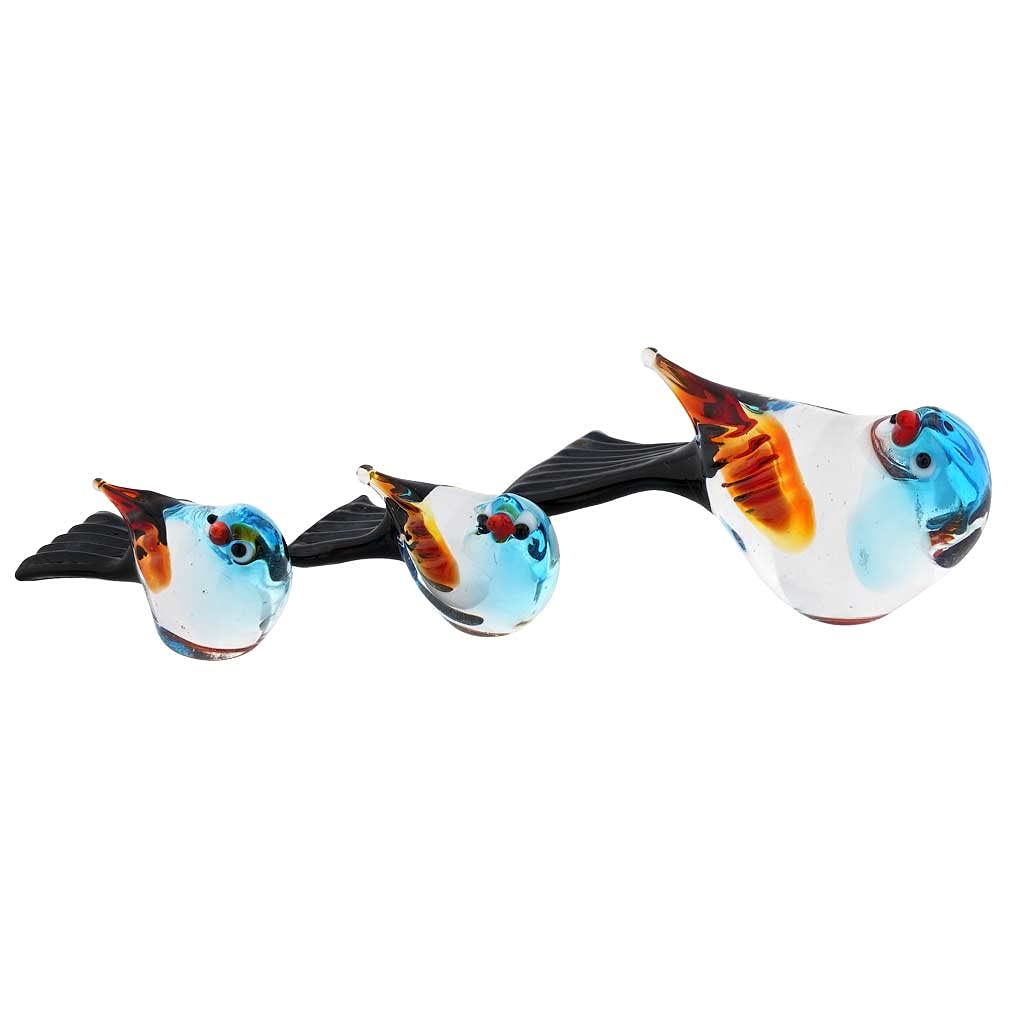 Authentic Murano Glass Dove Figurine - Handcrafted in Venice Italy - Elegant Home Decor & Gift for Weddings, Anniversaries & Special Occasions