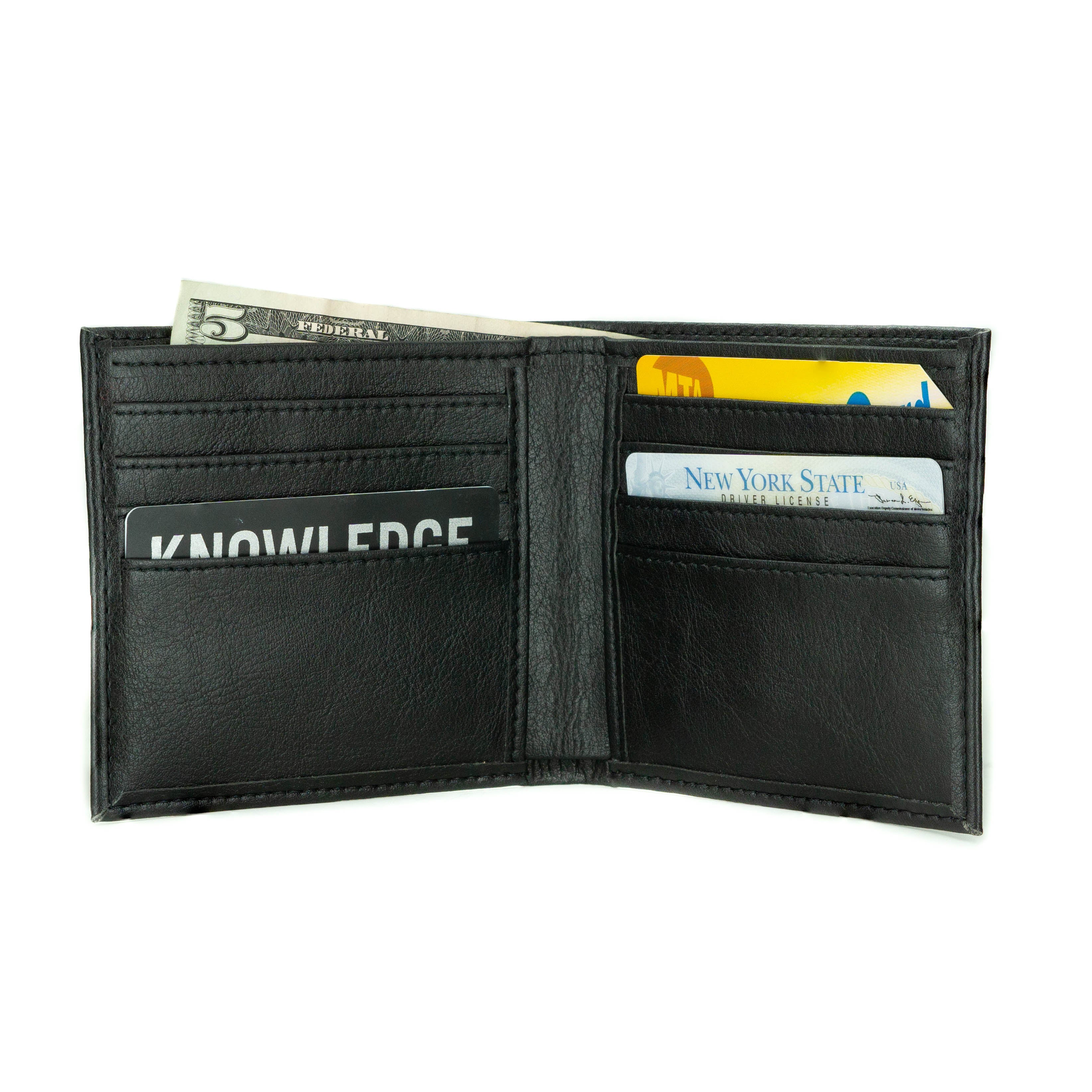 Premium Novacas Black Decker Wallet - Slim RFID Blocking Leather Wallet for Men - Perfect for Travel, Business & Everyday Use