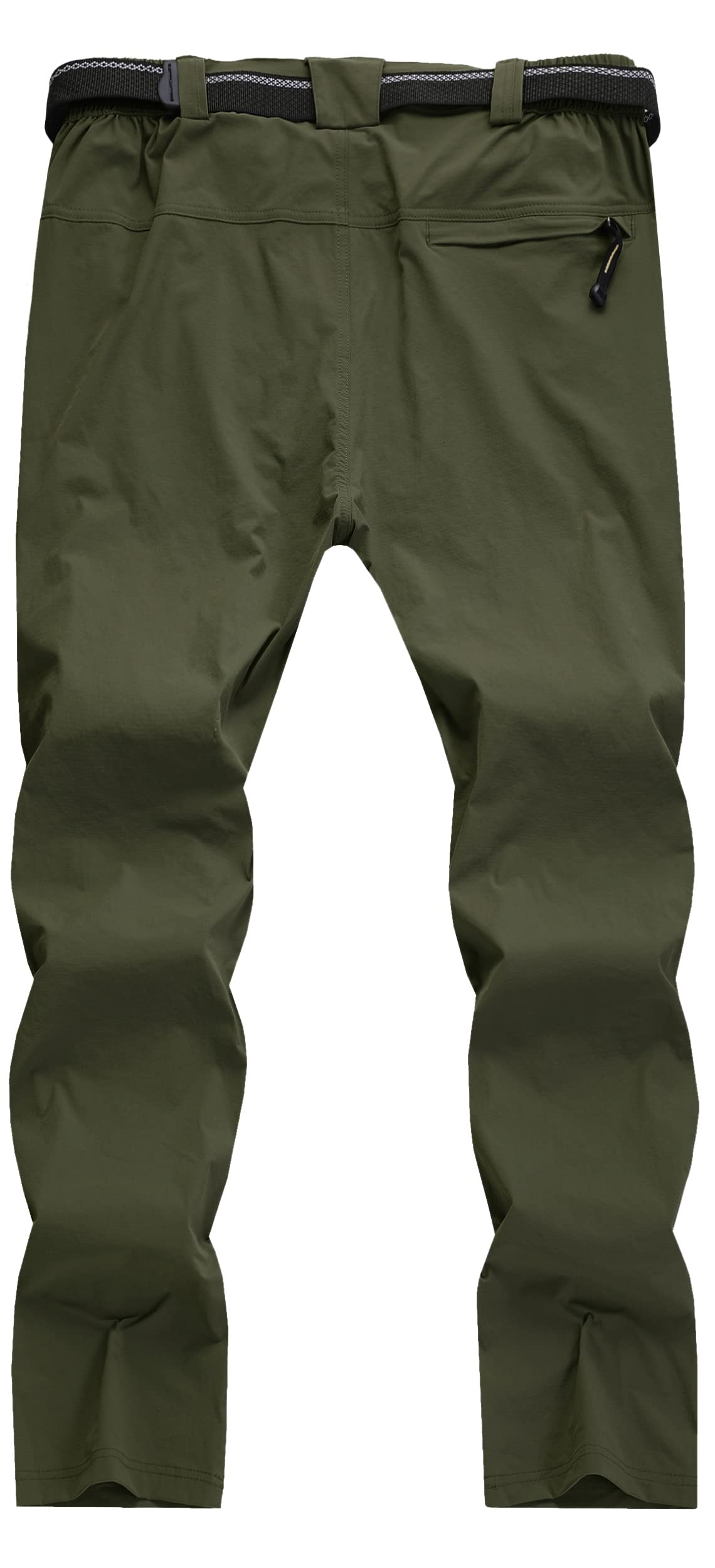 Men's Quick-Dry Water Resistant Hiking Cargo Pants - Lightweight Breathable Outdoor Work Pants with Zipper Pockets for Mountain Climbing & Camping Adventures