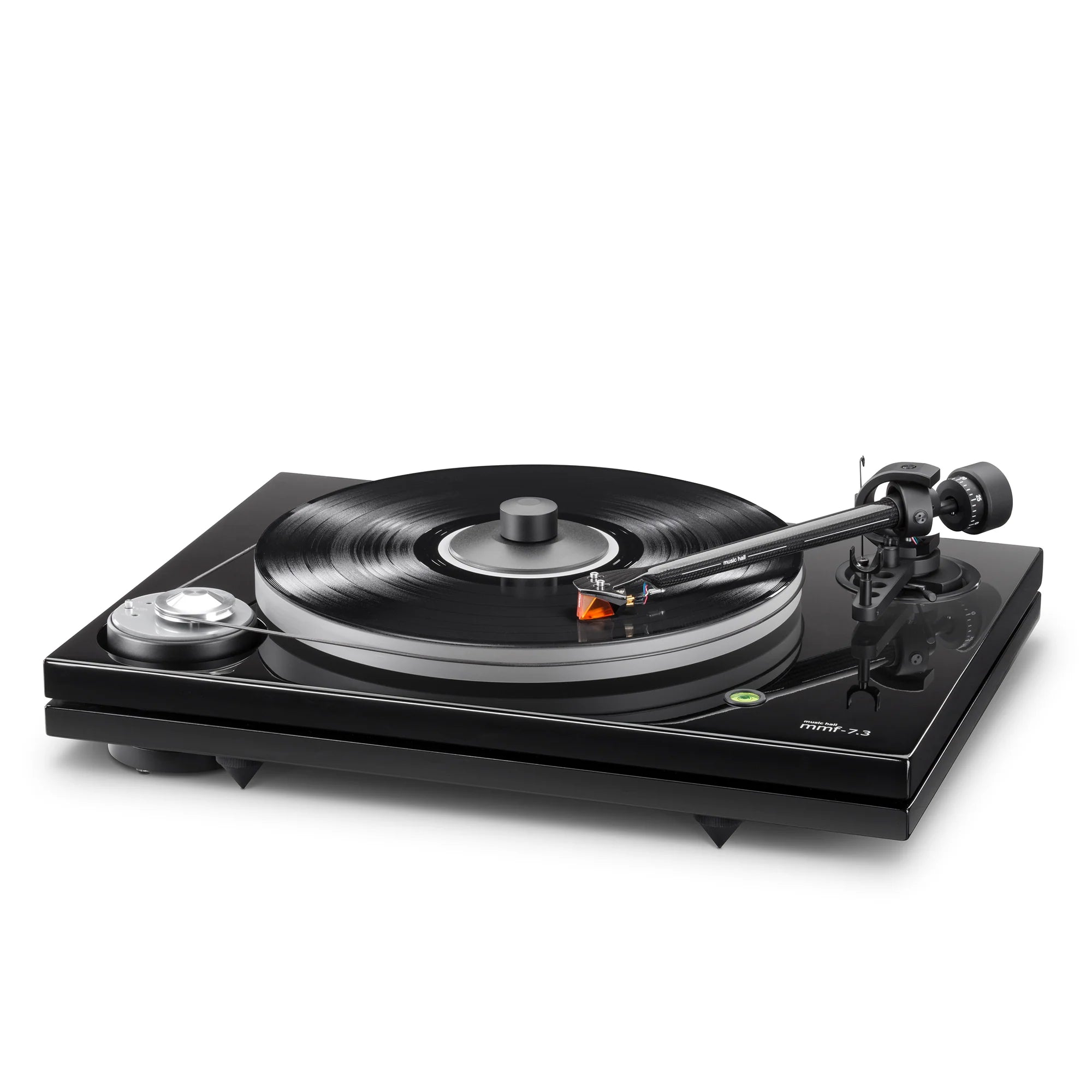 Music Hall MMF 7.3 Turntable - High-End Vinyl Record Player with Belt Drive & Adjustable Tonearm | Perfect for Audiophiles & Home Entertainment Systems