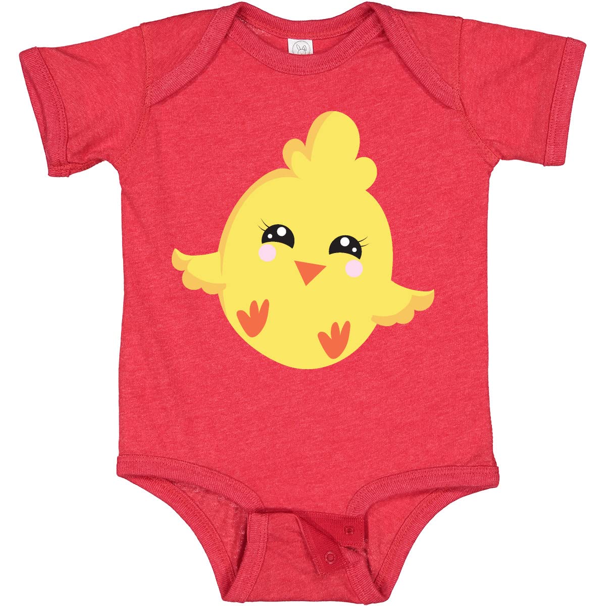Inktastic Adorable Baby Chicken Bodysuit - Cute Chick Design for Infants & Toddlers - Perfect for Playdates, Nursery, and Family Photos
