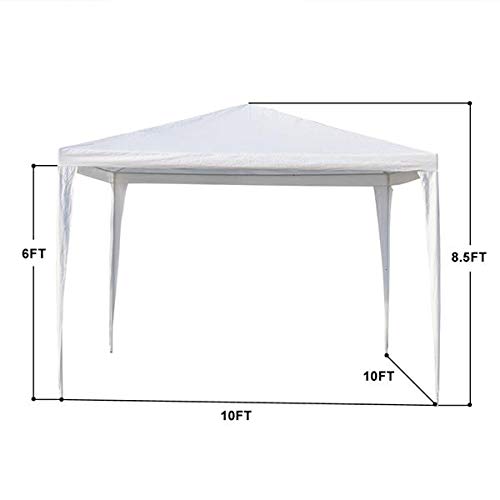 3x3m Waterproof Commercial Canopy Tent with Spiral Tubes - Heavy Duty Gazebo for Wedding, Camping, Parking, Patio & Garden Parties | Perfect for Outdoor Events, Market Stalls & Backyard Gatherings