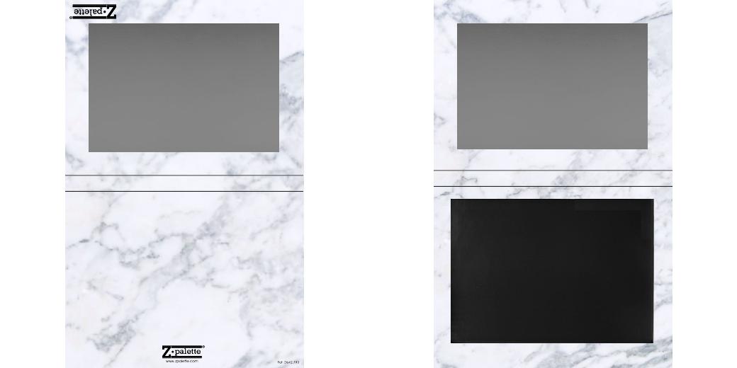 Custom Extra Large Magnetic Z Palette for Makeup Artists - Perfect for Organizing Eyeshadows, Blushes & Cosmetics On-The-Go