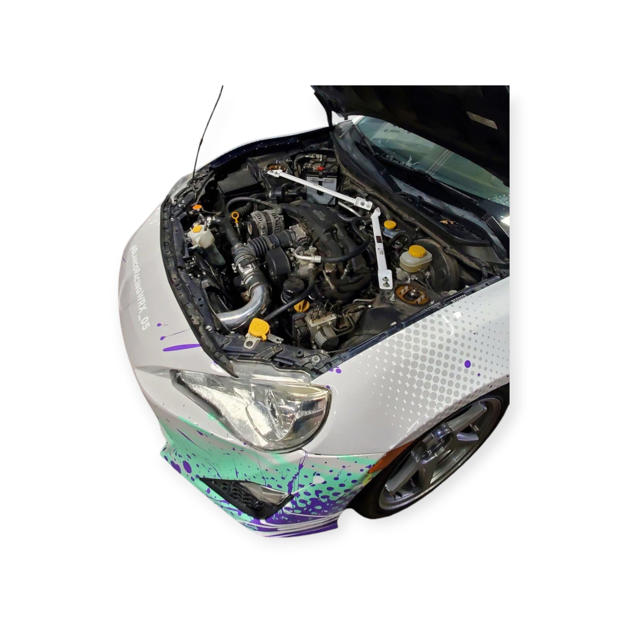 Ultra Racing Front Strut Bar Firewall for Toyota GT86/Scion FRS/Subaru BRZ (2013-2021) - Improve Handling & Stability for Street Racing & Performance Driving