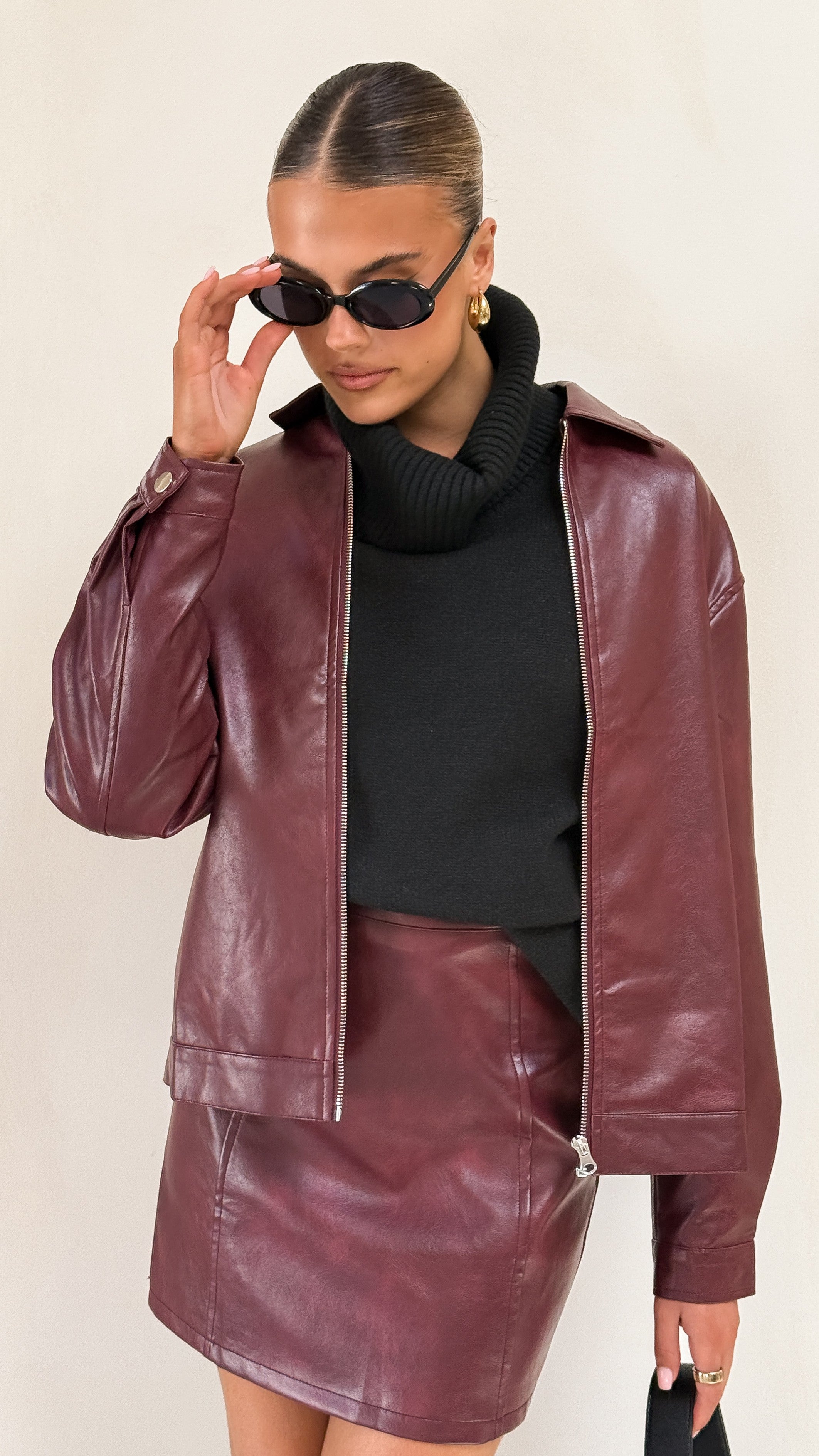 Jakoda Jacket for Men & Women - Burgundy Red Waterproof Windbreaker - Perfect for Hiking, Camping & Outdoor Adventures
