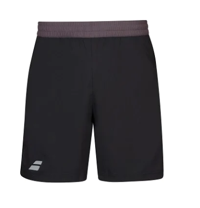 Babolat Boys' Play Tennis Shorts - Black | Comfortable & Durable Athletic Shorts for Kids | Perfect for Tennis, Running & Casual Wear