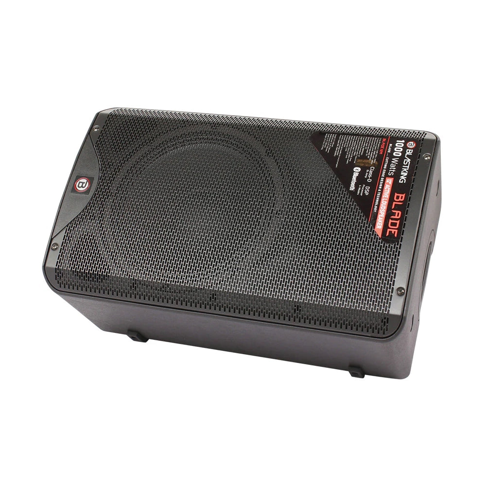 Blastking BLADE12A 12 Inch 1000W Active PA Speaker with DSP Processor - Perfect for Live Music, DJ Performances, and Outdoor Events