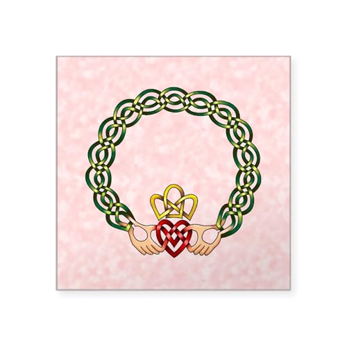 Clear - Claddagh Sticker