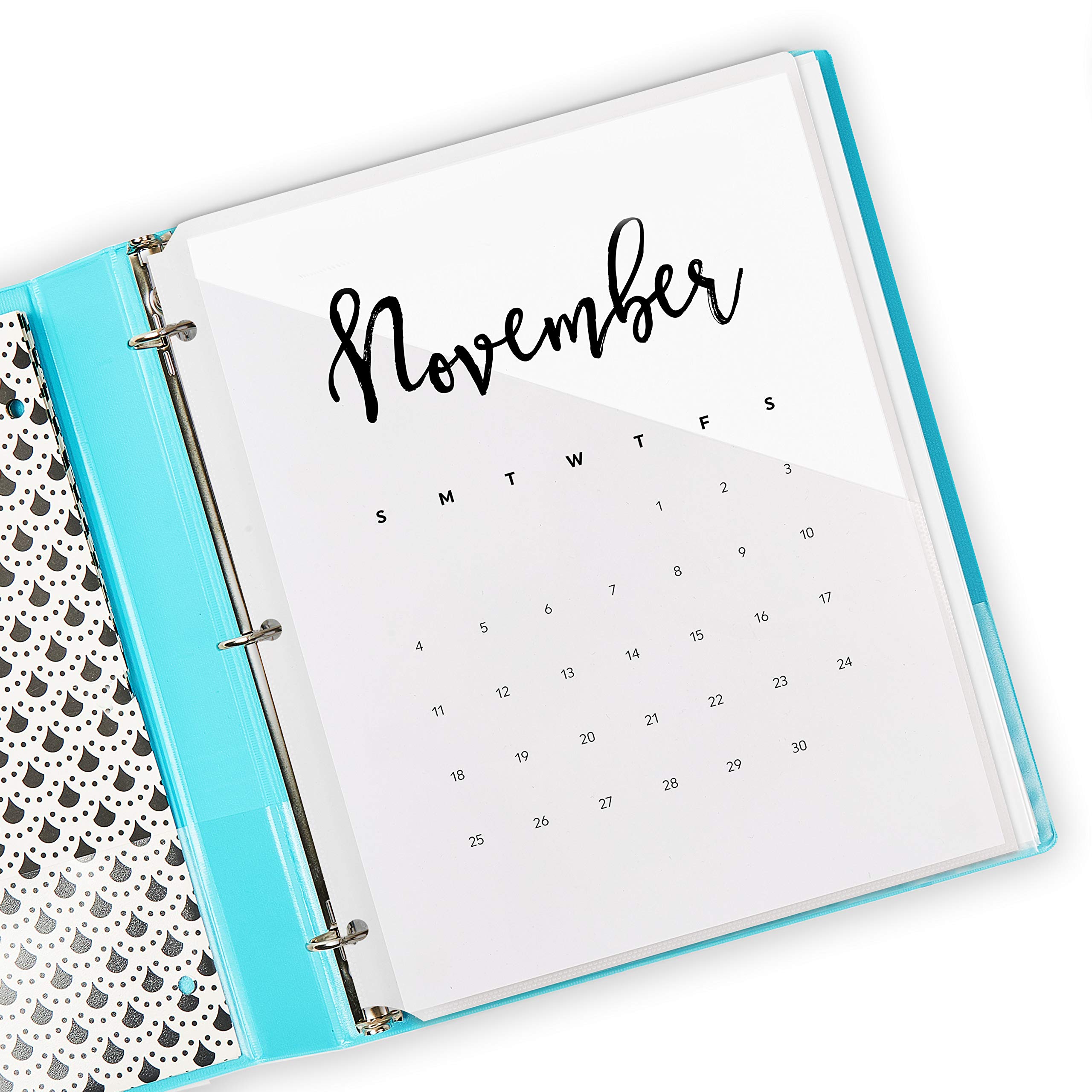 Avery 3 Ring Binder Pockets - Clear Sheet Protectors 8.5