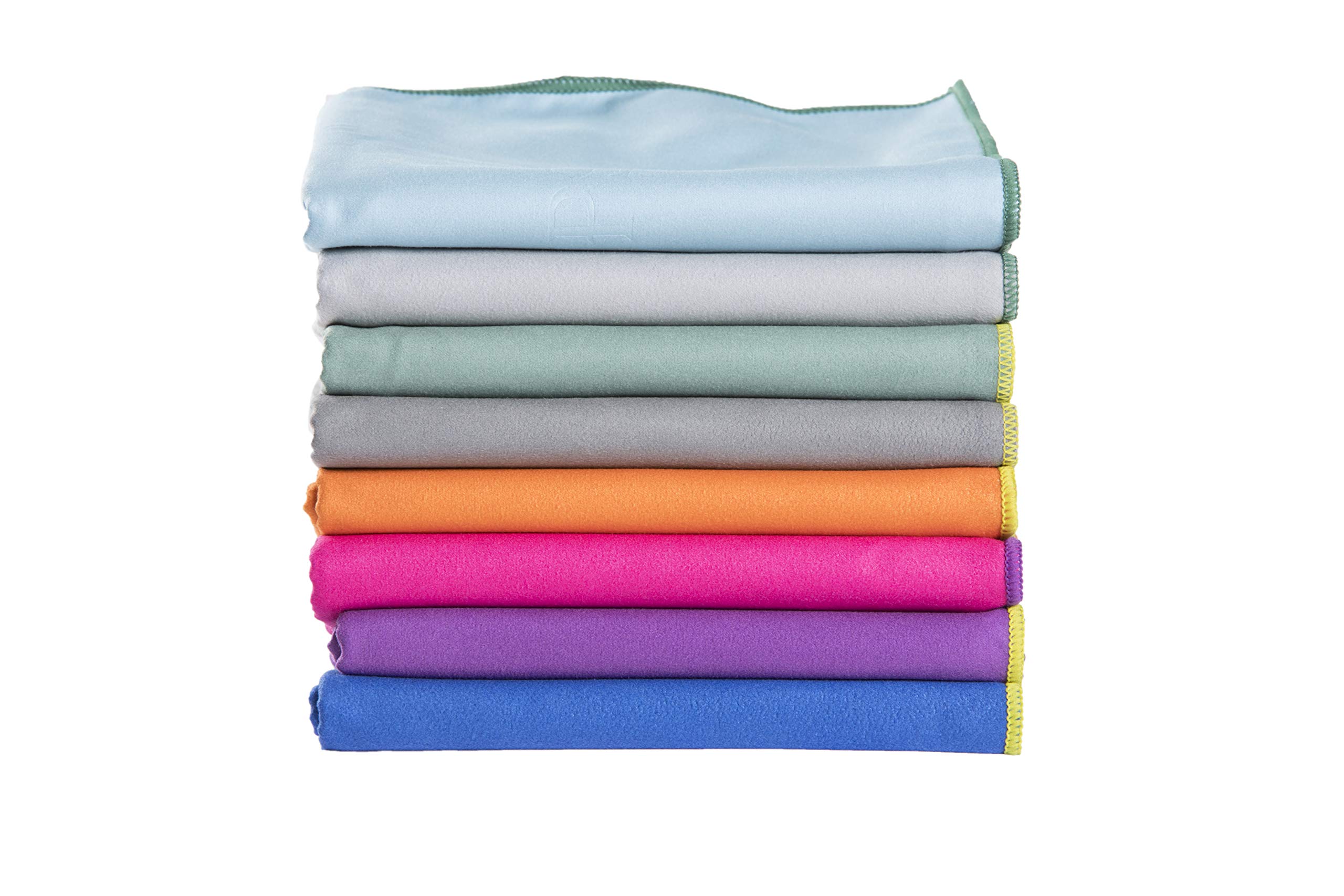 **VIPSERE Microfiber Towel - Quick Dry, Super Absorbent, Lightweight & Compact - Perfect for Camping, Beach, Yoga, Swimming, Travel & Gym**