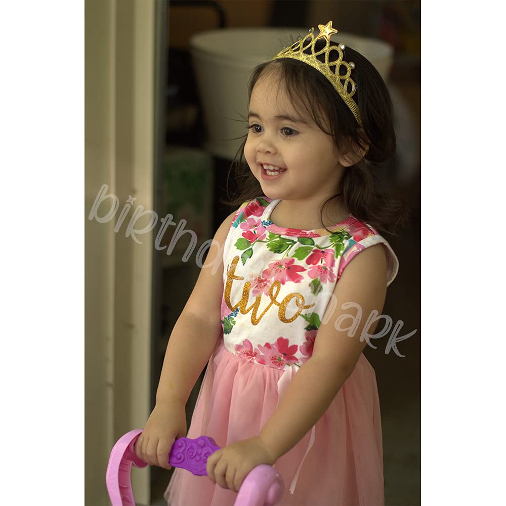 Adorable 2nd Birthday Dress Set for Baby Girls - Cute Shark Themed Toddler Outfit for Birthday Parties & Photo Shoots