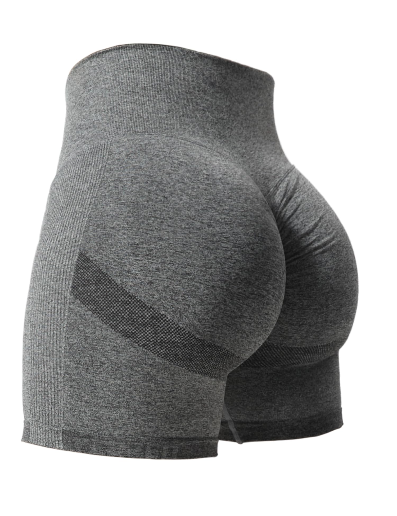 YEOREO High Waist Yoga Shorts for Women - Seamless Workout Gym Cycling Shorts with Contour Fit - Perfect for Yoga, Running & Fitness Training
