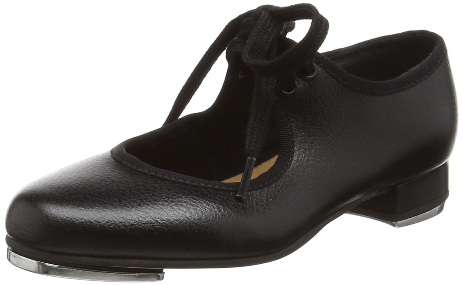 Bloch Timestep Girls' Tap Dance Shoes - Black (Size 9 UK) | Professional Quality for Performances & Dance Classes
