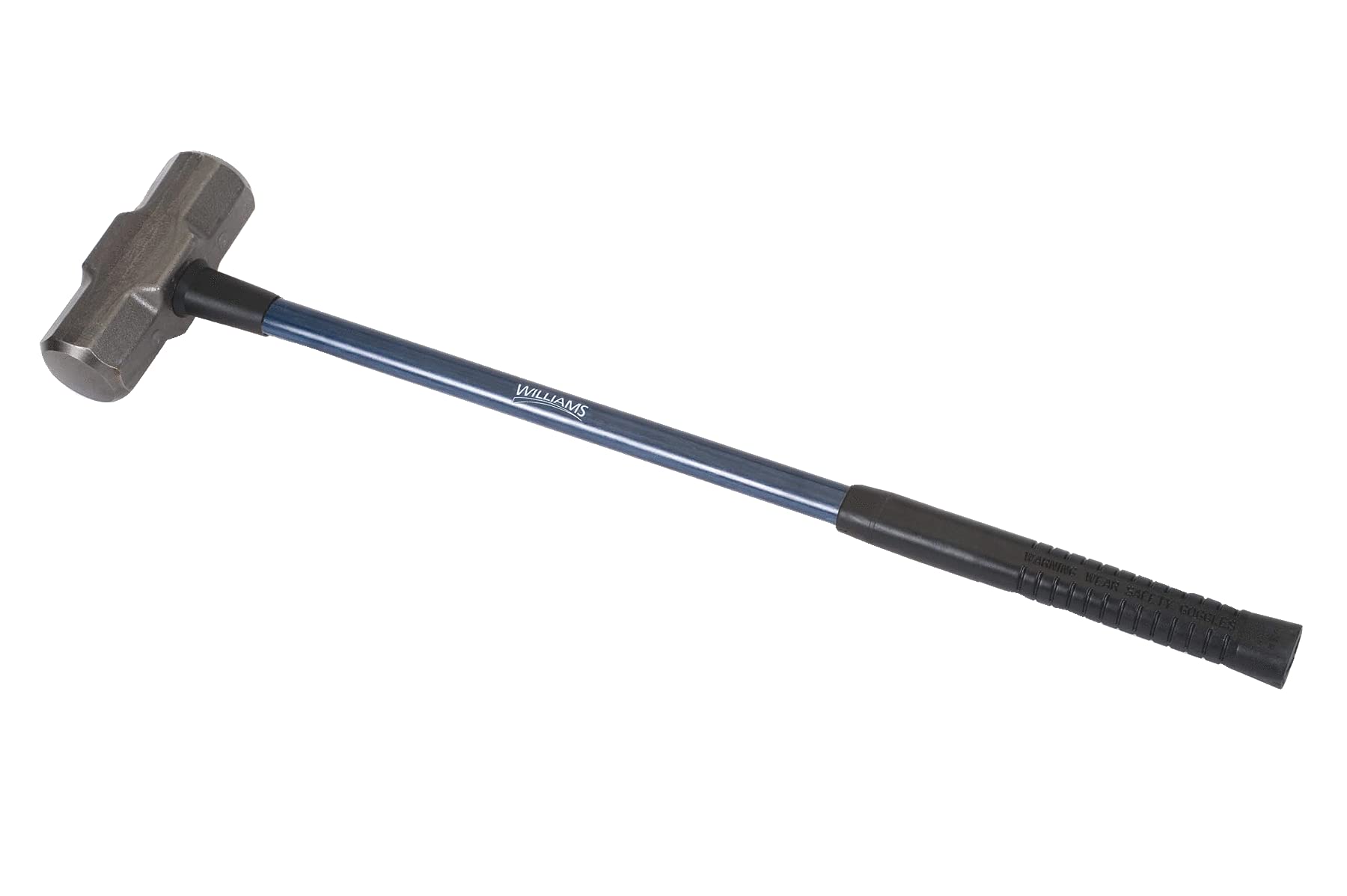 Williams JHWSHF-12SA 12-Pound Sledge Hammer with 32-Inch Fiberglass Handle - Heavy Duty Demolition Tool for Construction, Wood Splitting & Metal Work