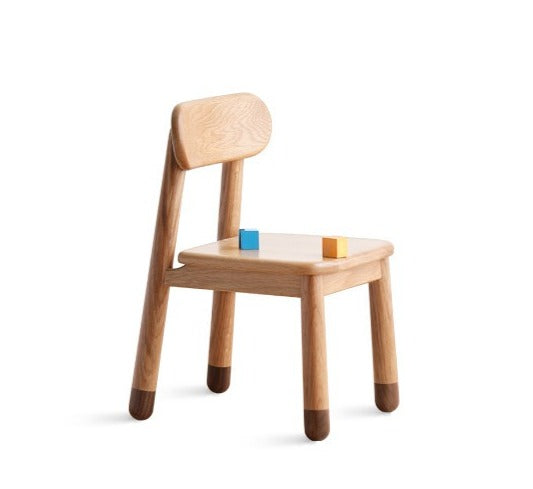 Premium Solid Oak & Beech Wood Kids Small Chair - Durable & Safe for Toddlers - Perfect for Playrooms, Bedrooms & Classrooms