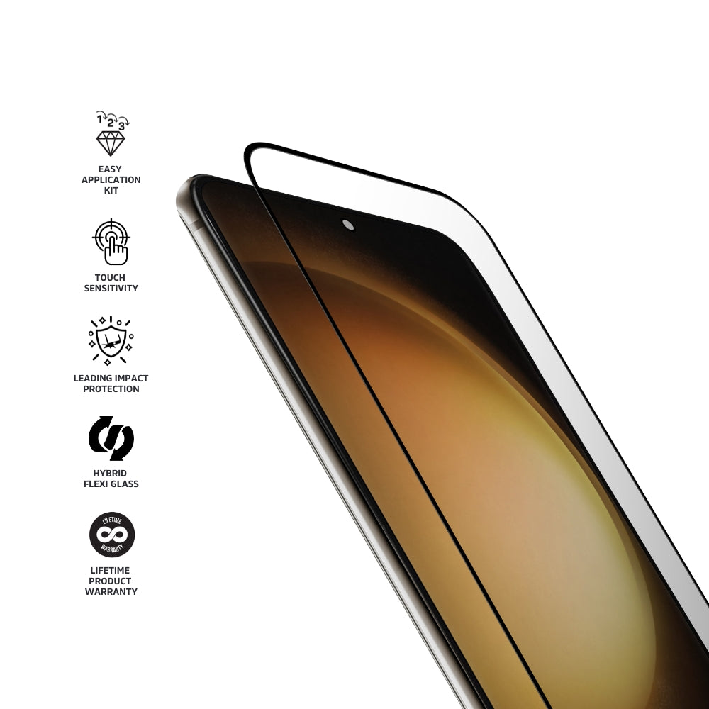 Impact Zero® Premium Screen Protector for Samsung Galaxy S24/S24+/S24 Ultra - Anti-Scratch, Bubble-Free, HD Clear Protection - Perfect for Work, Gaming & Daily Use