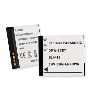 Original Panasonic DMW-BCK7 Replacement Battery for Lumix Cameras - Long-Lasting Power for Travel, Vlogging & Photography