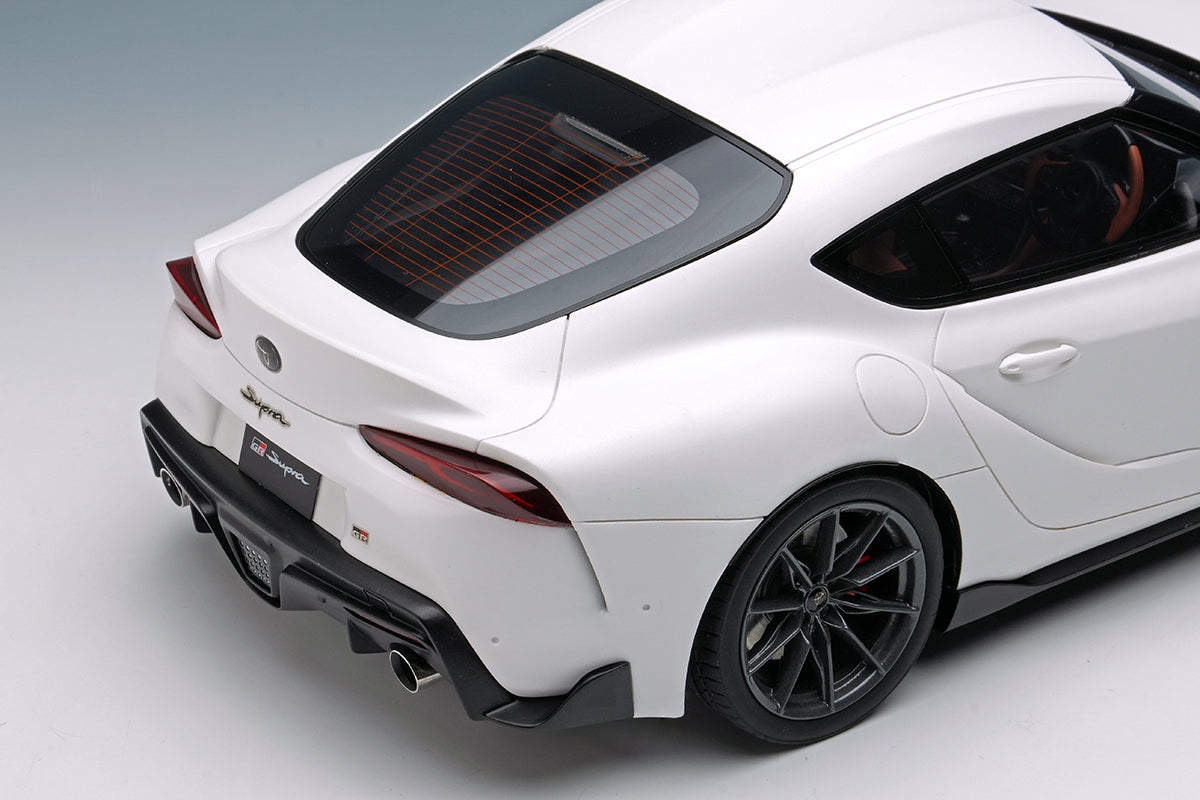 PREORDER Make Up Co., Ltd. EIDOLON 1:18 Scale Toyota GR Supra RZ (A91) Matte White Edition 2022 Diecast Model Car - Perfect for Collectors, Display, and Racing Enthusiasts