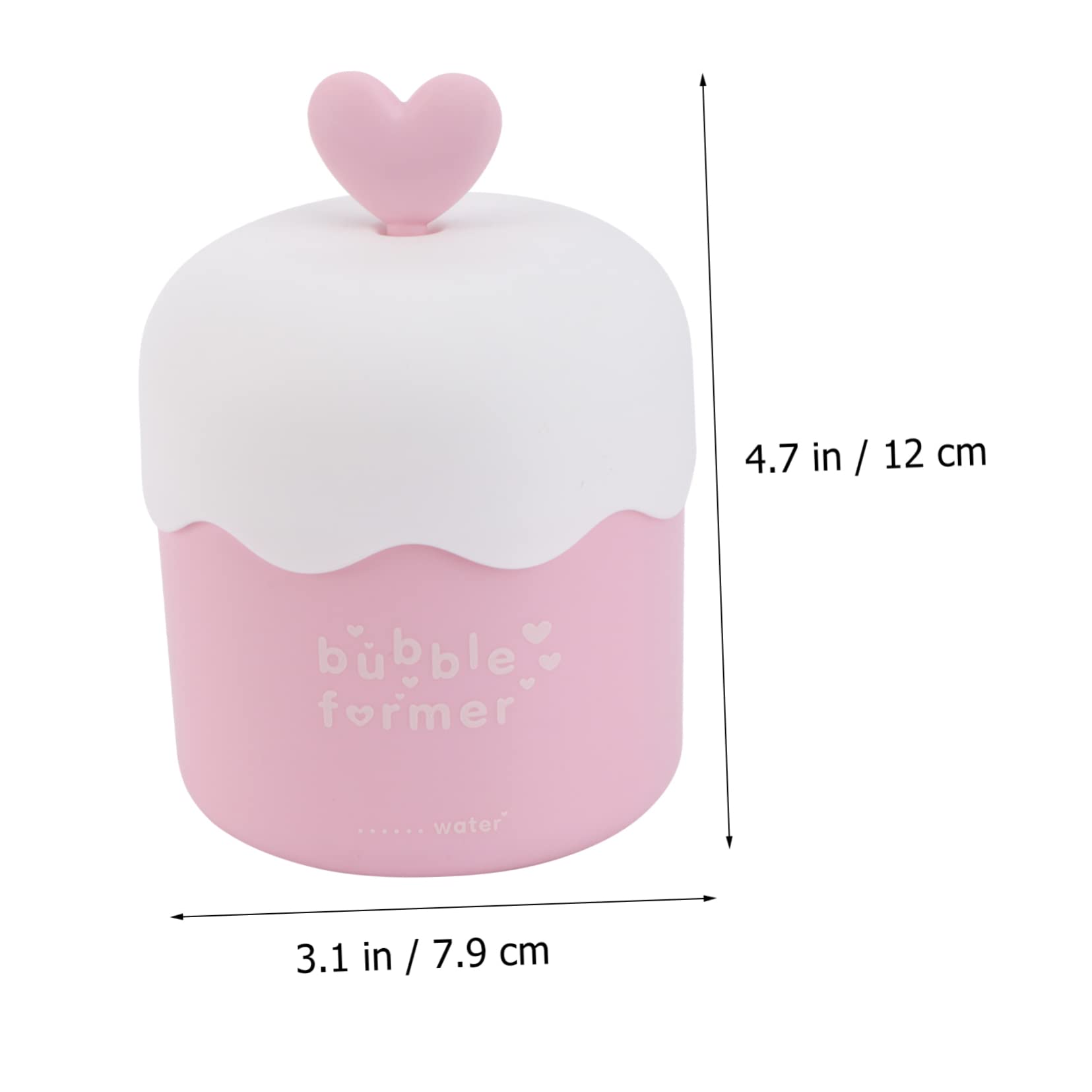 Ipetboom Bubble Maker Hand Pump - 3 Pack Bubble Machine for Kids, Foaming Face Wash & Hand Soap Dispenser - Fun Bath Time & Handwashing Tool for Children (Pink, PP Material) - Perfect for Playtime, Bathing & Hygiene Routines