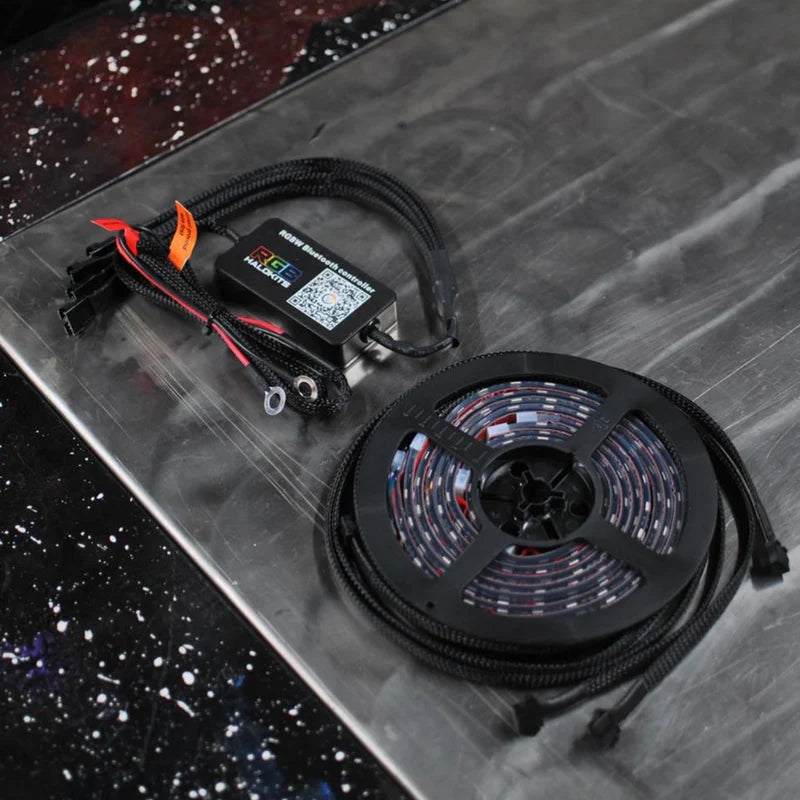 Multicolor LED Grille Kit - RGB Car Grill Lights with Remote Control for Trucks & SUVs - Perfect for Off-Roading & Night Driving
