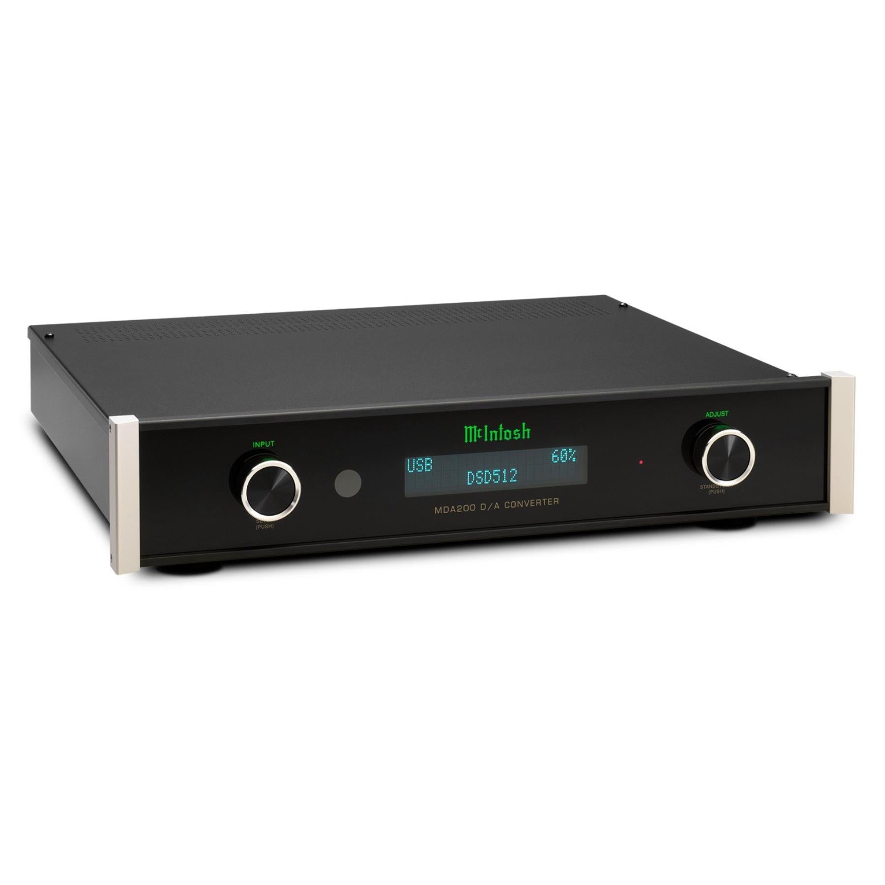 McIntosh MDA200 High-Resolution Digital-to-Analog Converter (DAC) for Audiophiles - Perfect for Home Theater & Music Listening