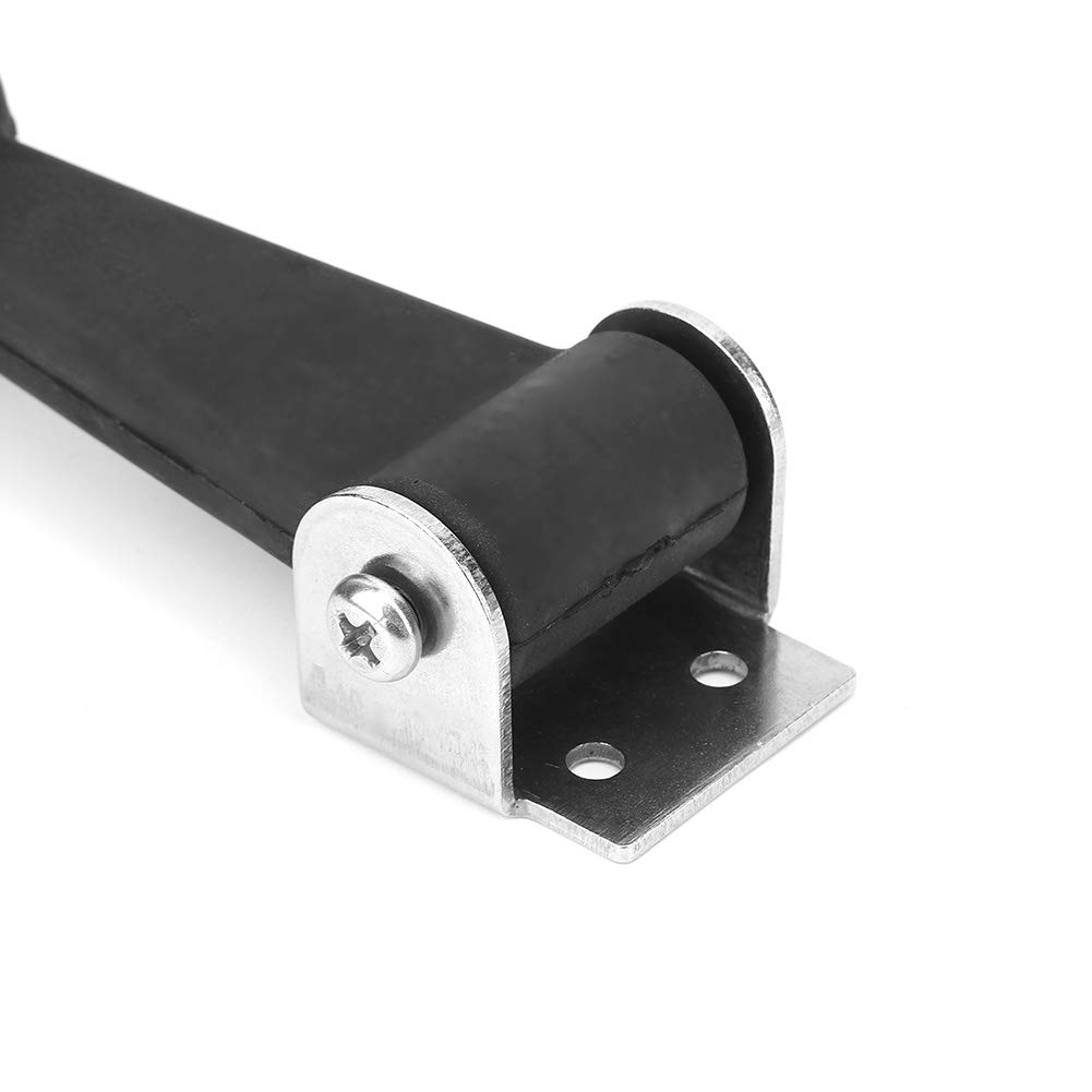 Black Rubber Air Tight Security Box Latch - Heat Resistant Insulation Buckle for Hardware Fasteners | Ideal for Storage Containers, Toolboxes & Industrial Applications