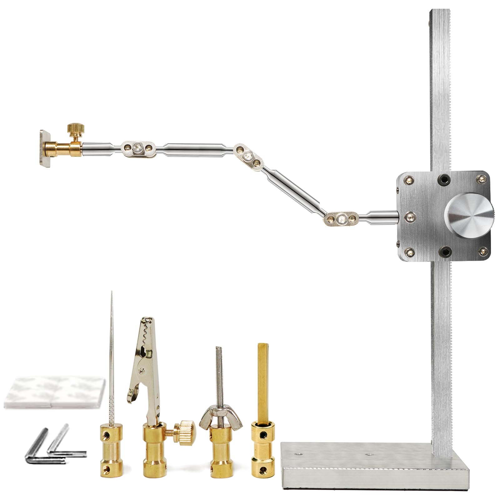 Professional Stop Motion Animation Kit - DIY Stopmotion Rig Armature with 5 Connectors for Animators | Adjustable Stand & Shooting Bracket for Time-Lapse & Product Photography (26cm Arm Length) - Perfect for Claymation, LEGO Movies & YouTube Content Creation
