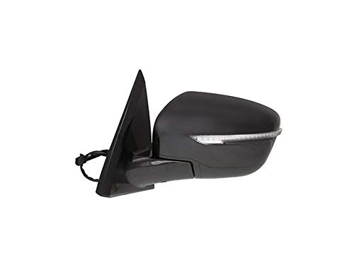 2017 Nissan Pathfinder Left Driver Side Power Mirror - Heated, Turn Signal, Manual Folding - Paint to Match Replacement - Perfect for Winter Driving & Safe Lane Changes
