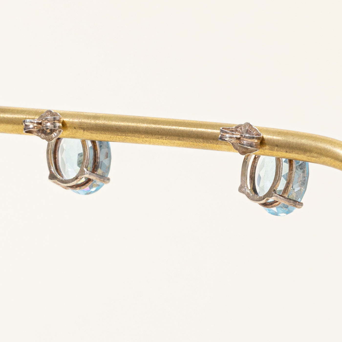 Blue Topaz Earrings for Women | 7.20ctw Genuine Gemstone Stud Earrings | 925 Sterling Silver Jewelry | Perfect Gift for Birthday, Anniversary & Valentine's Day | Elegant Everyday Wear & Special Occasion Accessories