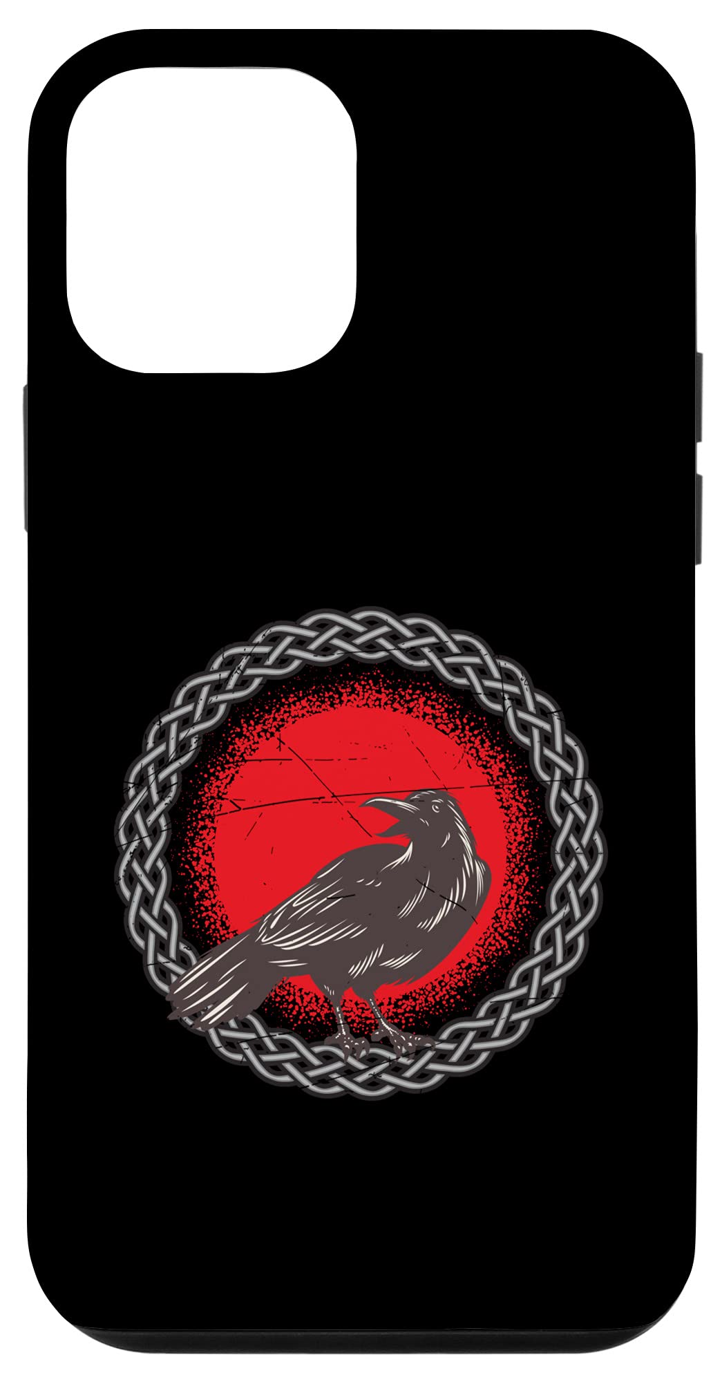 iPhone 12 Mini Protective Case - Viking Mythology Design with Valkyrie, Valhalla & Odin Themes | Durable Phone Cover for Daily Use, Travel & Nordic Style Lovers