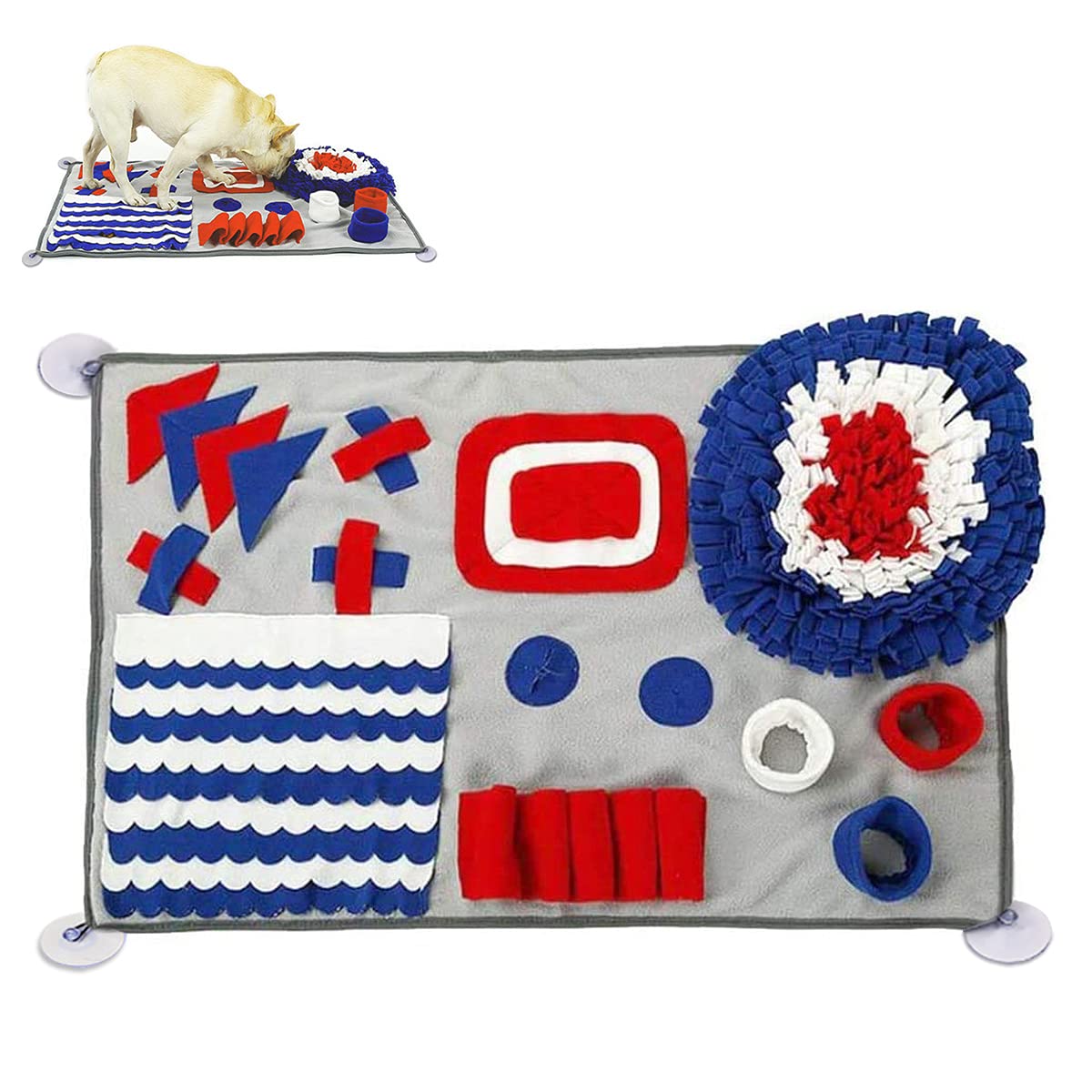 **Premium Snuffle Mat for Dogs - Interactive Feeding & Training Mat for Small, Medium & Large Breeds (29.5