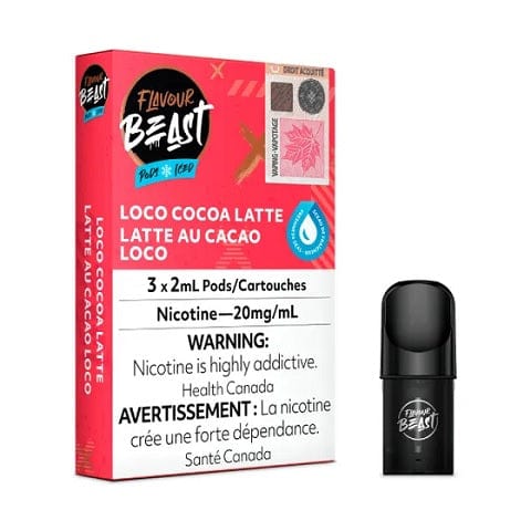 Flavour Beast Pods - All Flavors for STLTH Vape | Refillable Vape Pods for Smooth & Flavorful Experience | Perfect for On-the-Go Vaping & Relaxation