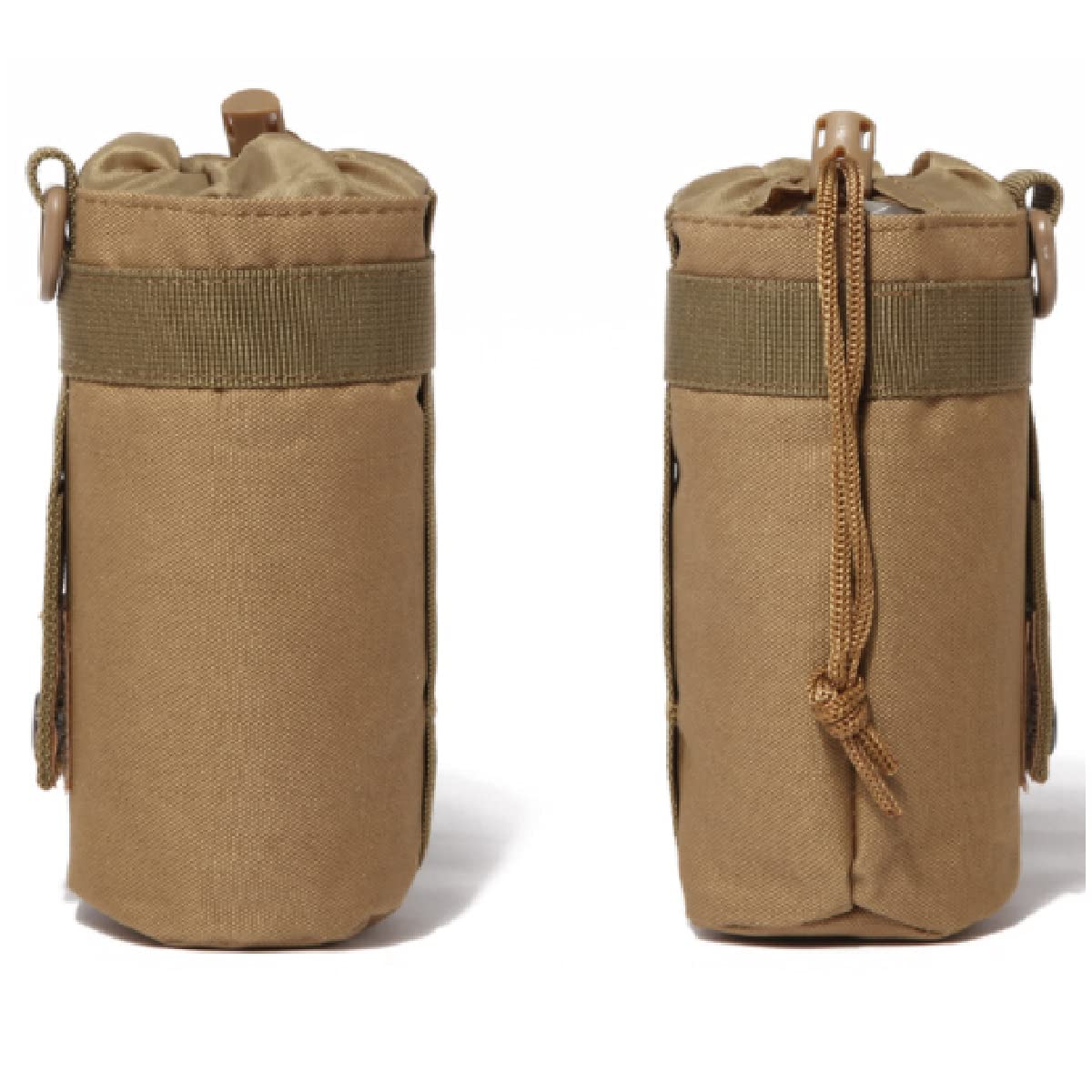 TRIWONDER Tactical MOLLE Water Bottle Pouch - Military Grade H2O Hydration Carrier for Backpacks | Durable Drink Holder for Camping, Hiking & Outdoor Adventures | Perfect for Travel, Survival Kits & Emergency Preparedness