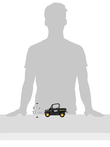 John Deere Big Farm Lights & Sounds Gator RSX 860i - 1:16 Scale Die-Cast Tractor Toy with Realistic Features - Green Educational Toy for Kids Ages 3+ | Perfect for Pretend Play, Farm-Themed Birthday Gifts & Early Learning Activities