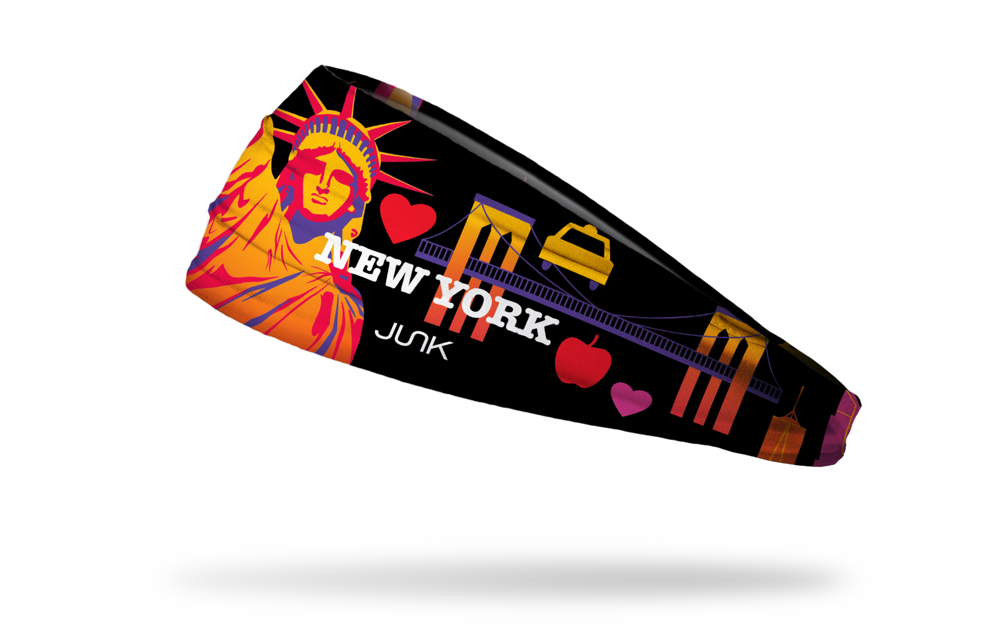 New York Big Bang Lite Headband - Fashionable & Comfortable Headwear for Women & Men - Perfect for Workouts, Yoga, Running, and Everyday Style