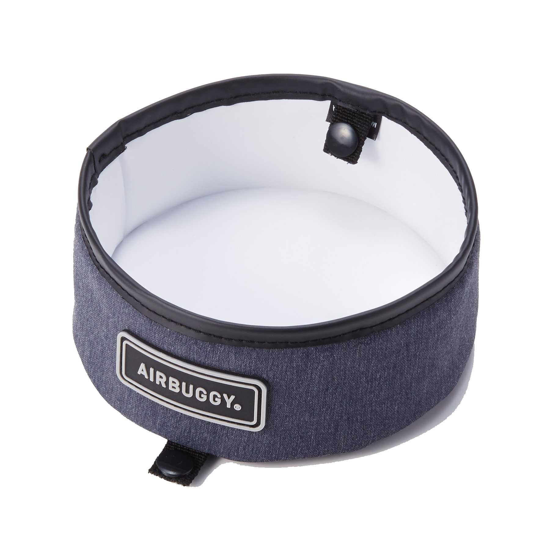 Portable Collapsible Travel Bowl - Durable Denim Fabric for Dogs & Cats - Perfect for Camping, Hiking & Outdoor Adventures
