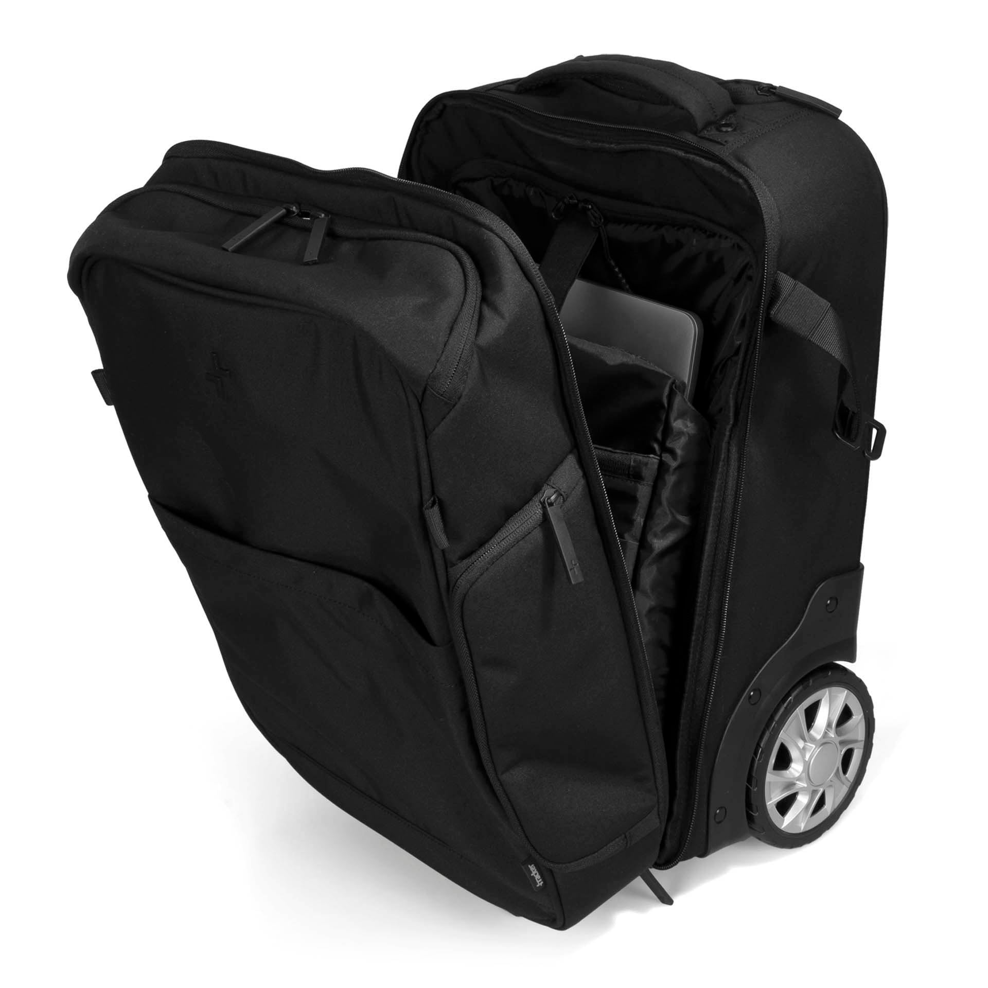 5 Continents Rolling Duffle Bag - Large Travel Luggage with Wheels for Men & Women - Perfect for Airplane Carry-On, Gym, Sports, and Weekend Getaways