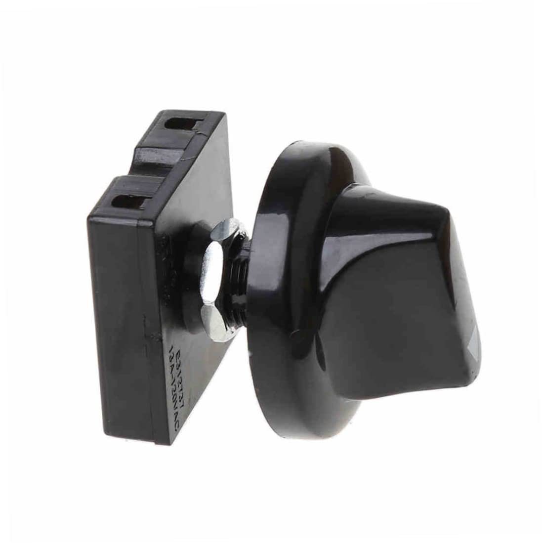 4-Position 3-Speed Rotary Fan Switch with Knob - Heavy Duty Selector Governor for Ceiling Fans, Exhaust Fans & Industrial Equipment - Perfect for Home, Office & Workshop Use