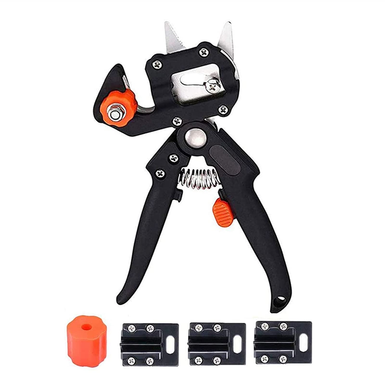 Professional Grafting Pruner Kit - Fruit Tree Pruning Shears, Bonsai Scissors & Grafting Tools for Gardening, Farming & Orchard Maintenance - Perfect for Apple, Citrus & Olive Trees