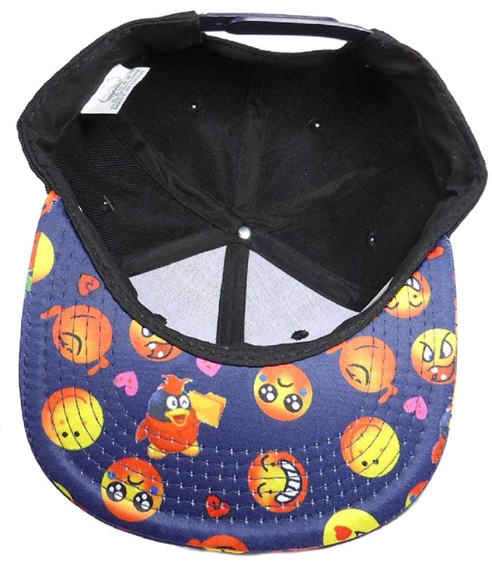 Emojicons Snapback Hat - Adjustable Baseball Cap for Adults - Casual & Sports Wear