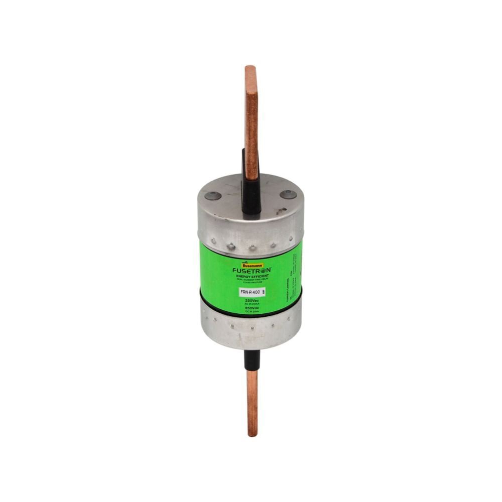 Eaton Bussmann Fusetron™ 400 Amp Fuse - High Current Circuit Protection for Industrial Equipment & Electrical Panels | Perfect for Power Distribution Systems, Motor Controls, and Heavy Machinery Applications